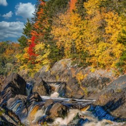 River Fall Colors