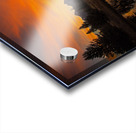 Teton Mountain Sunset Acrylic print