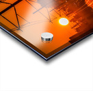 Sunset on tracks Acrylic print