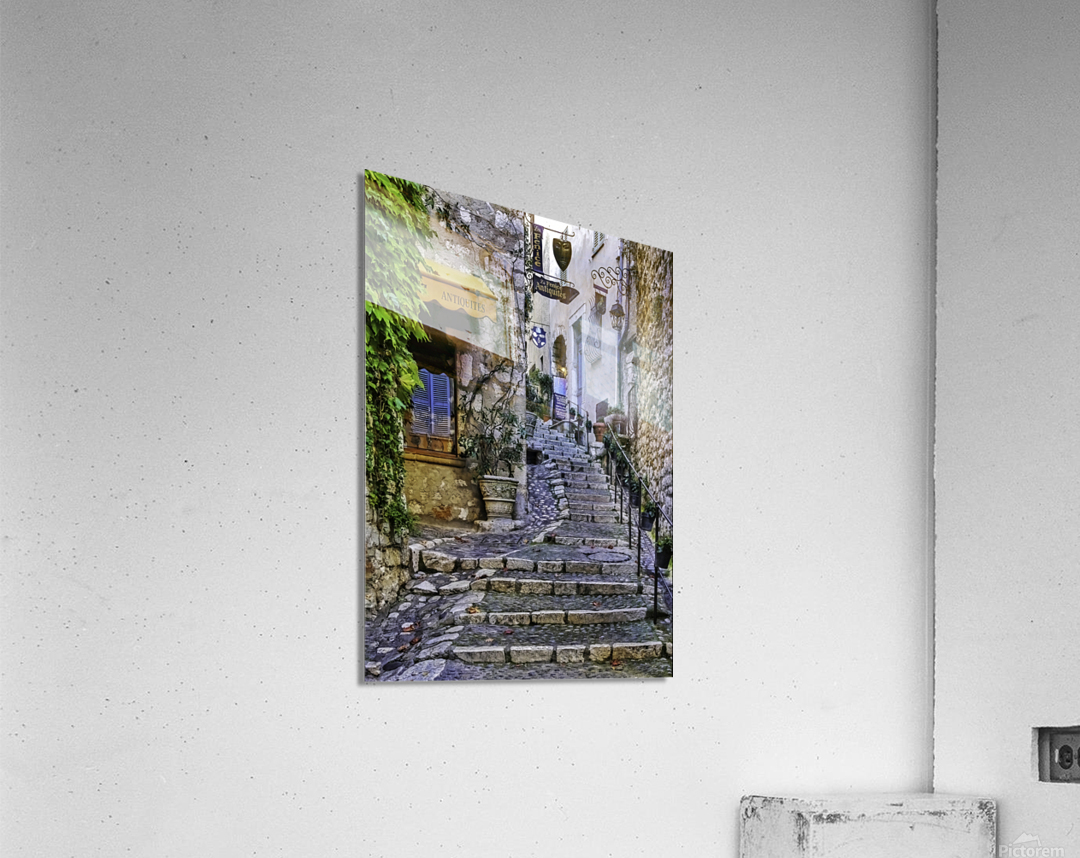 Steps in  France  Acrylic Print 