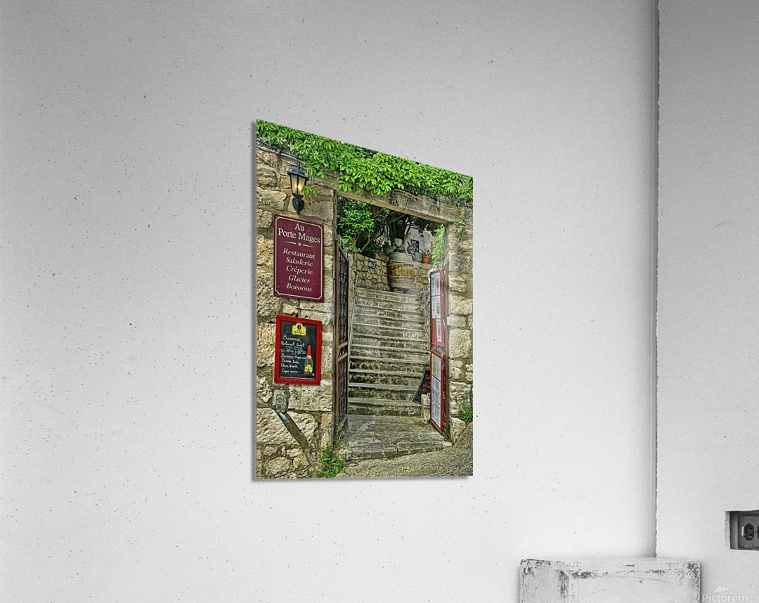 Step up to Med dining Acrylic Print