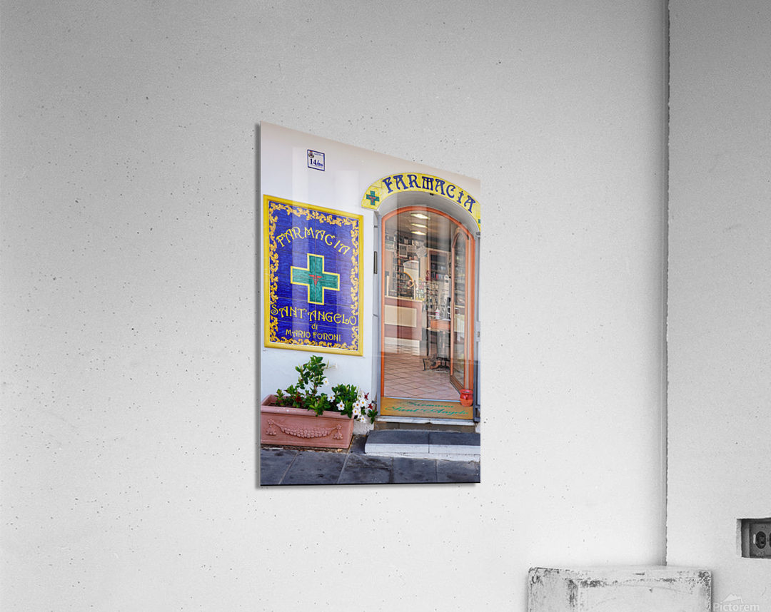 Ischia Pharmacy Acrylic Print