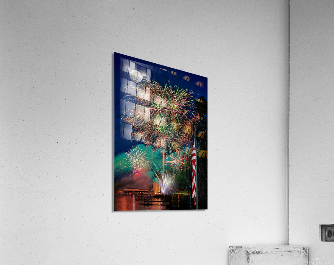 Fireworks display  Acrylic Print