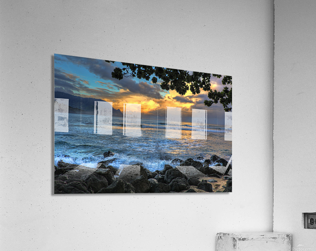 Hanalei Bay Kauai Acrylic Print