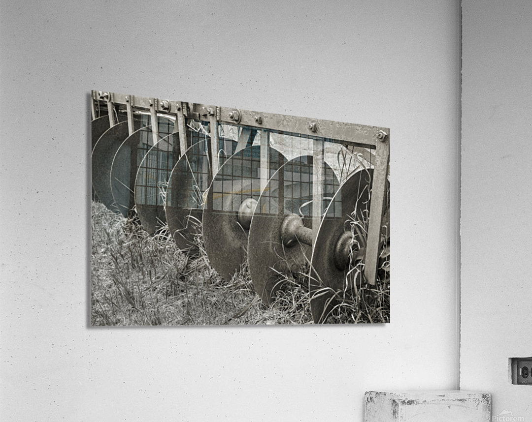 The farm cultivator Acrylic Print