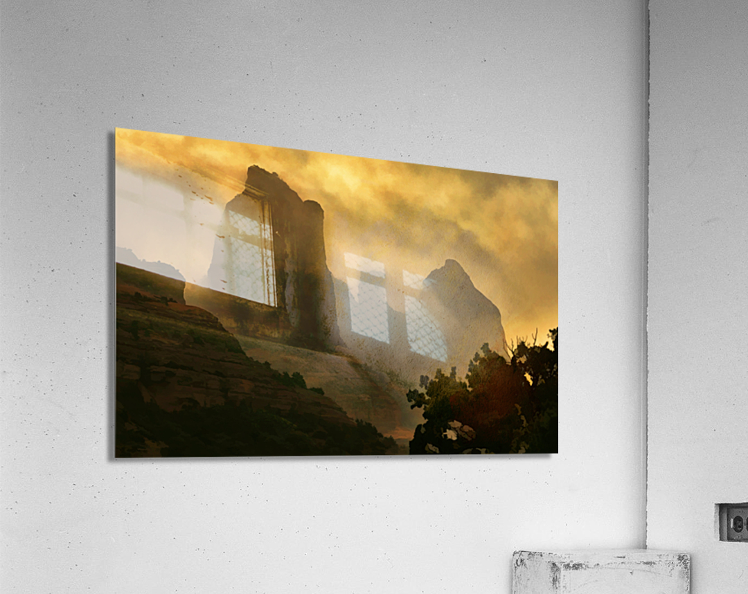 Storm over Sedona Acrylic Print