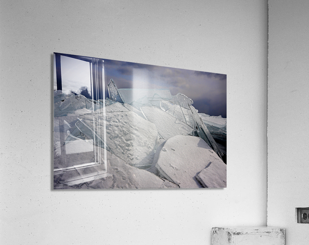 Superior Plate Ice Acrylic Print