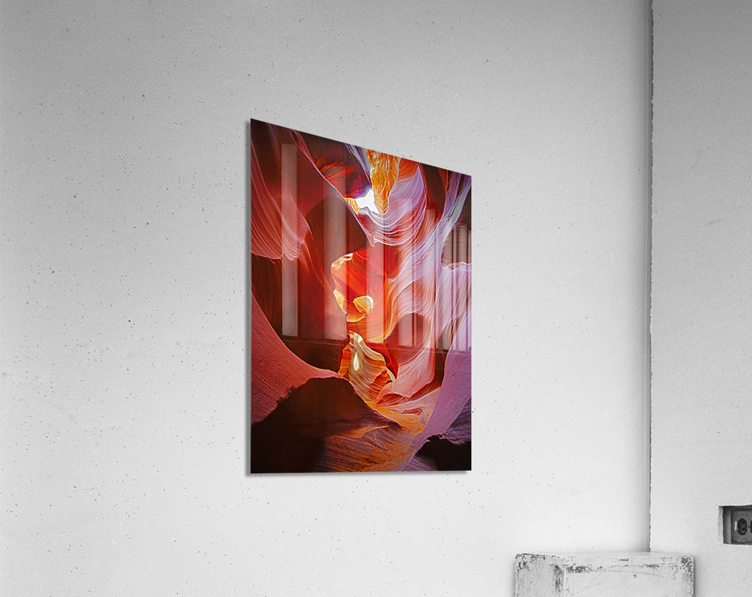 Arizona slot canyons Acrylic Print