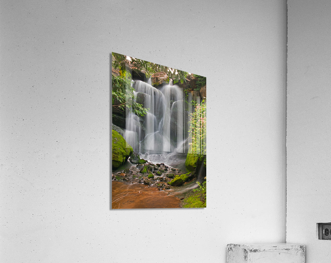 Water Falls at MnArboretum Acrylic Print