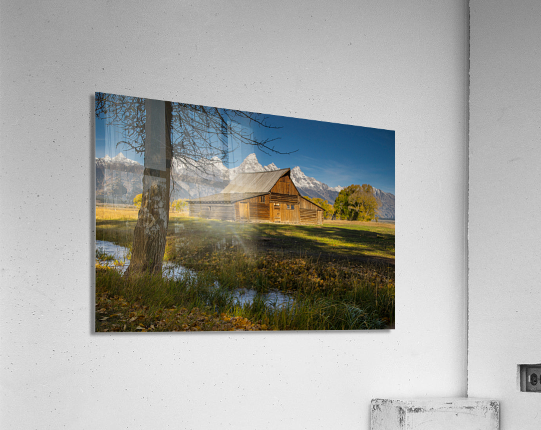 Abandoned Mormon Row Acrylic Print
