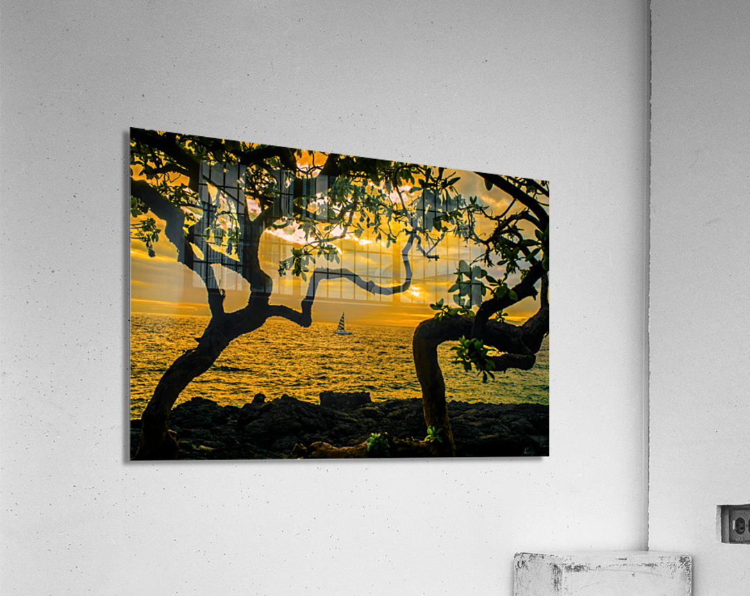 Sunset at Kona Acrylic Print