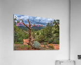 Sedona Overlook  Impression acrylique