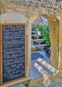 Savory menus of France