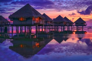 Twilight in Tahiti