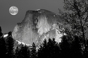  Half Dome Moon