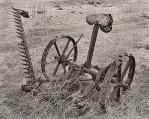 Farm grass mower