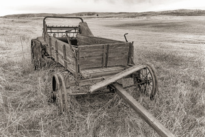 Nebraska hay wagon