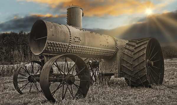 Vintage steam engine Digital Download