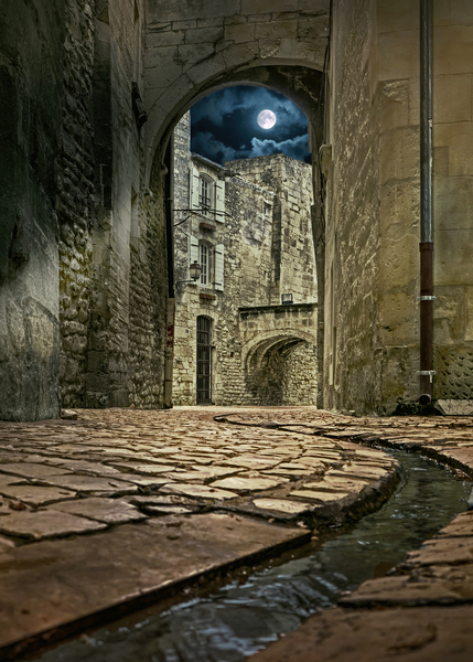 Moonlight in Rennes by Jim Radford