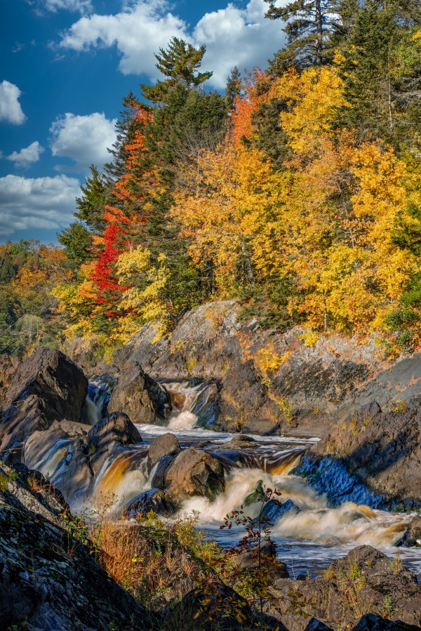 River Fall Colors by Jim Radford