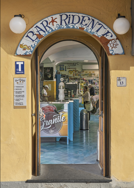 General store in Ischia by Jim Radford