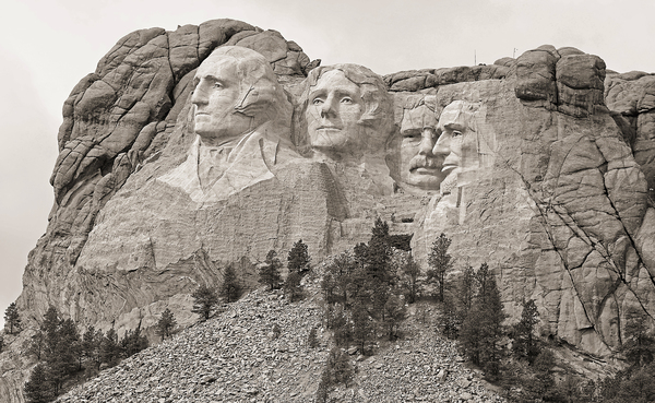 Mount Rushmore by Jim Radford