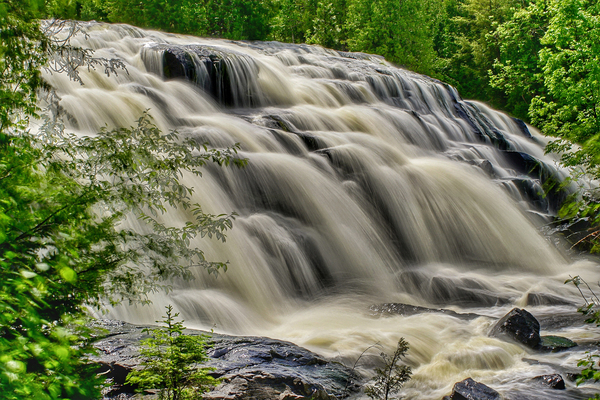 Bond Falls Michigan by Jim Radford