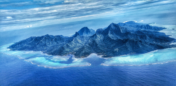 Island ofTahiti by Jim Radford