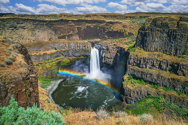  Palouse Water falls by Jim Radford