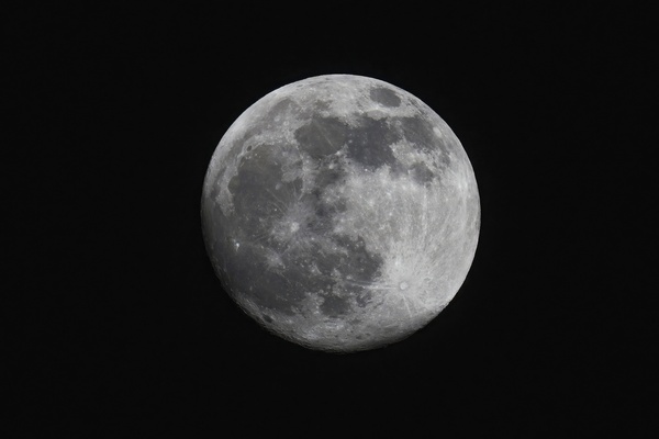 The full moon by Jim Radford