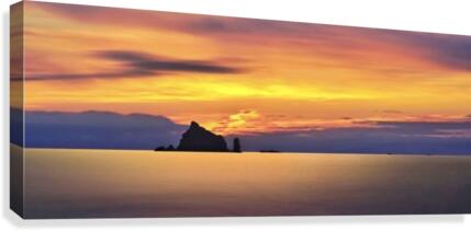 Olympic Sunset  Canvas Print