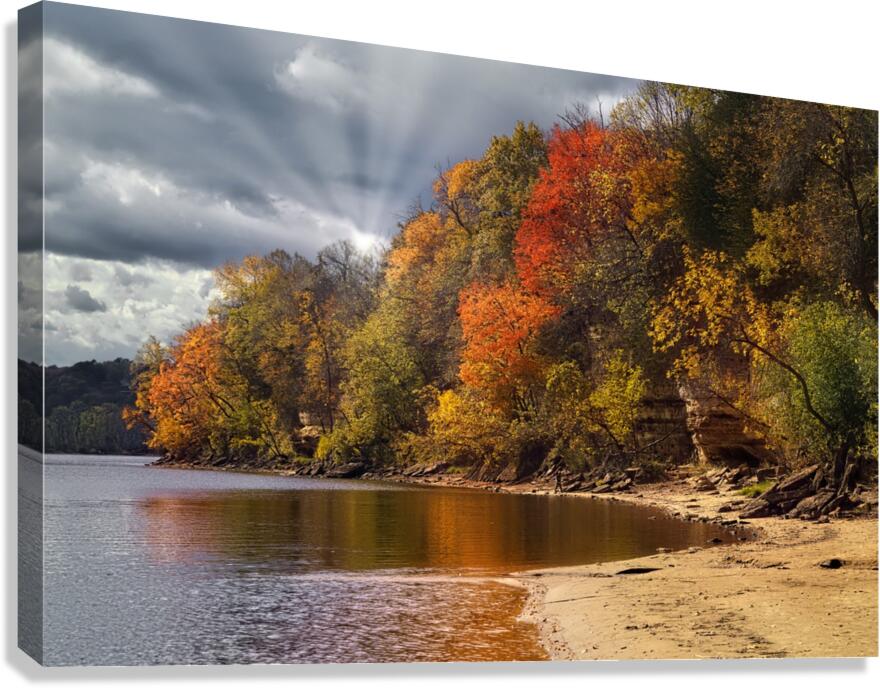 St Croix Colors  Canvas Print