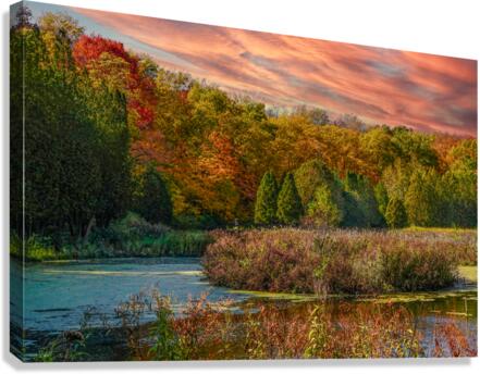 Minnesota Fall Waters  Canvas Print