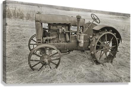 McCormick Deering tractor  Canvas Print