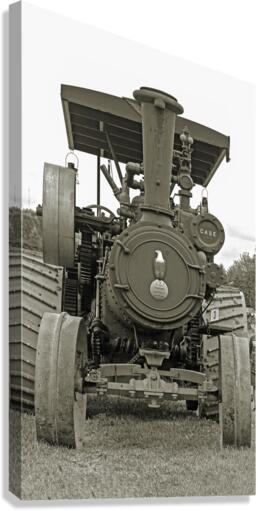 Case Steam Engine  Canvas Print