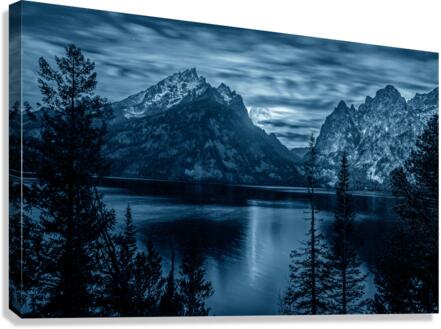 Jenny Lake Tetons  Canvas Print