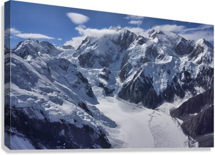 Muldrow glacier Alaska Canvas Print