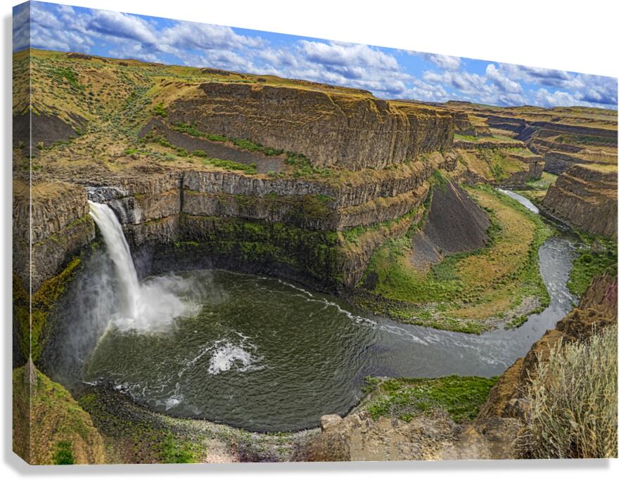  Washington Palouse River Canvas Print