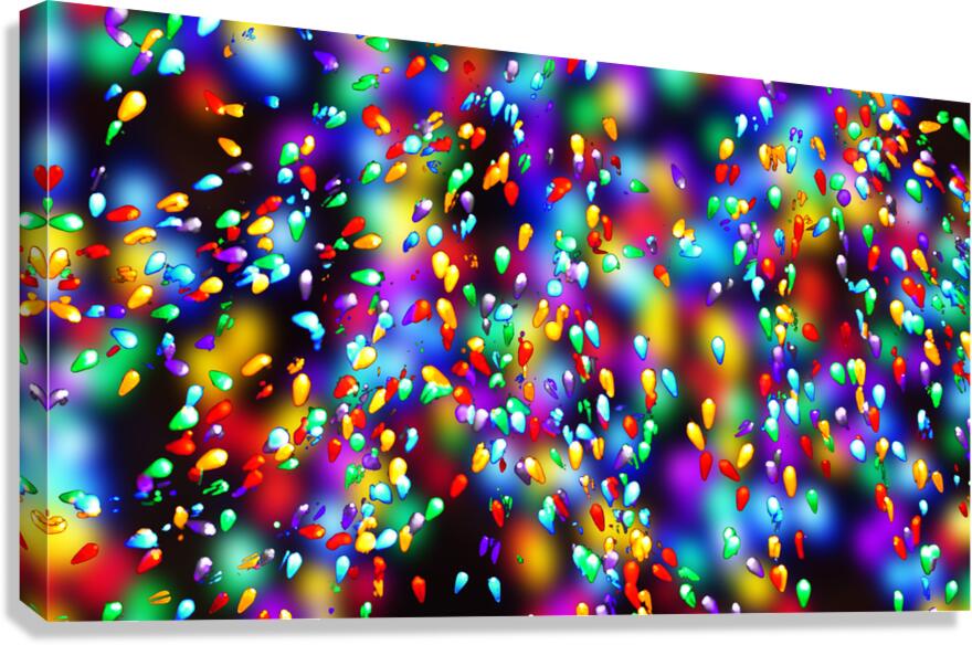 Holiday Lights Canvas Print
