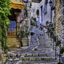 Steps in  France