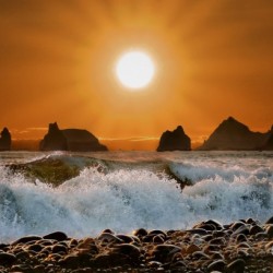 Sunset at Rialto Beach