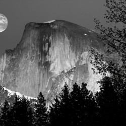  Half Dome Moon