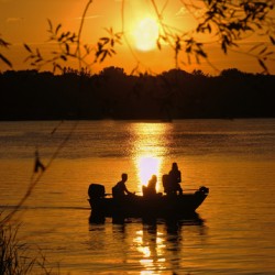 Sunset on Turtle Lake