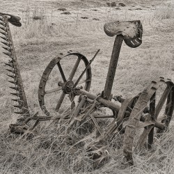 Farm grass mower