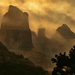 Storm over Sedona