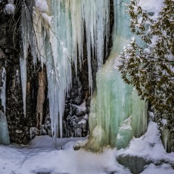 Winter freeze at Lutsen