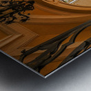 Hotel arches of Positano Metal print