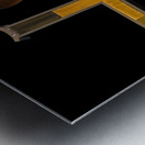 Lunar Eclipse of the blood moon Metal print