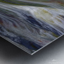 Swirling waters Metal print