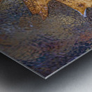 Oakleaf on ice Metal print